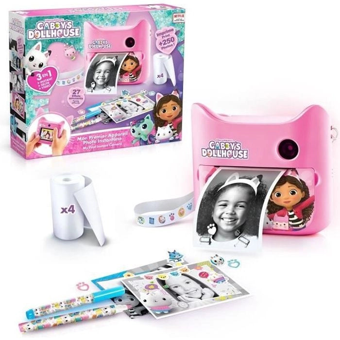 GABBY AND THE MAGIC HOUSE - Fotocamera a stampa istantanea - GAB 005 - Canal Toys