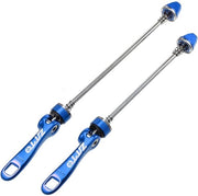 Accessori per bicicletta - Fermo bicicletta in alluminio - Lega d'alluminio acciaio - Dimensioni 15cm/19cm - Color blu - Fermo bicicletta universale - Facile da utilizzare - Fermo bicicletta per bicicletta