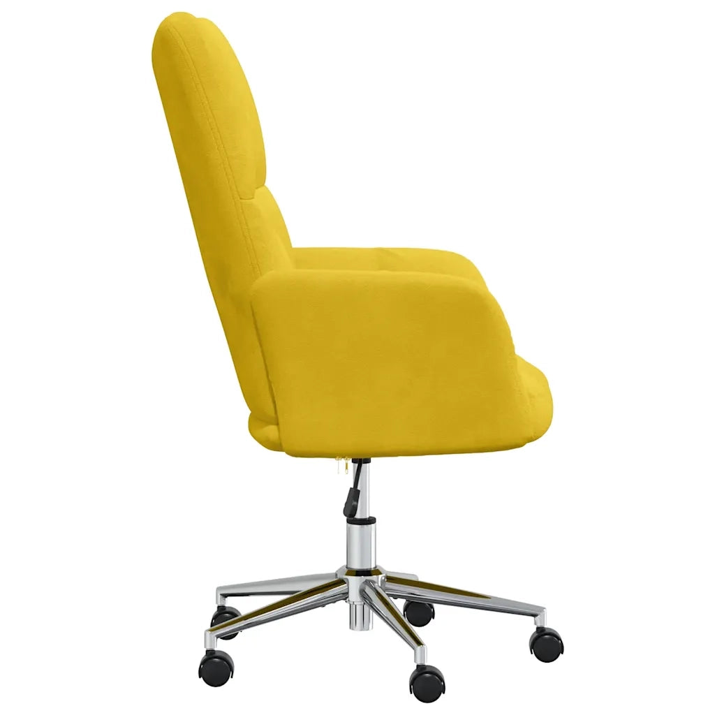 Poltrona Relax Giallo Senape in Velluto 328168