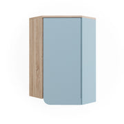 Vicco Mobile da bagno Grigio-blu 42.4 x 75 cm con porta e vani aperti