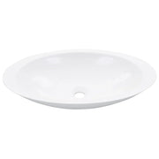 Lavabo lavabo lavabo da appoggio lavabo sospeso interno del bagno bagno di servizio cabina WC casa 59,3 x 35,1 cm ghisa minerale bianco 02_0002638