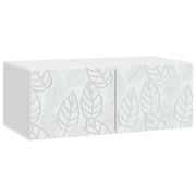 Mobile Porta TV da Muro 98 x 41 x 30 cm Bianco 898865