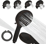 Manicure a secco con 9 funzioni, manicure a secco a mano con interruttore a on/off, pausa e impostazione di getto a cascata, testa di manicure a secco premium in ABS rimovibile con pantografo.