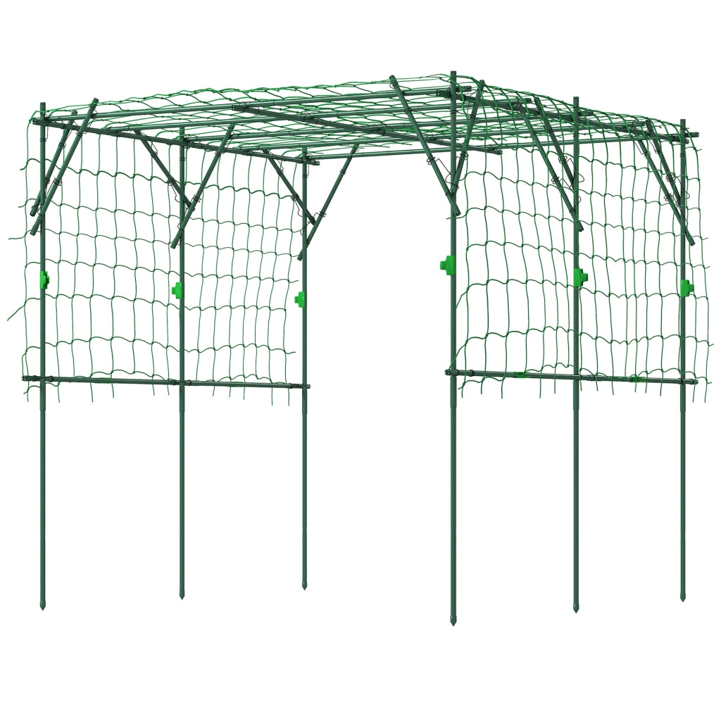Griglia per piante rampicanti ¨C zephmum ¨C verde 223x223x223 cm