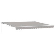 Tenda da Sole | Tenda parasole Grigio chiaro 400 x 350 x 165 cm