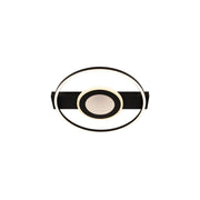 Plafoniera LED anello nera MARCIA Lucide 32W
