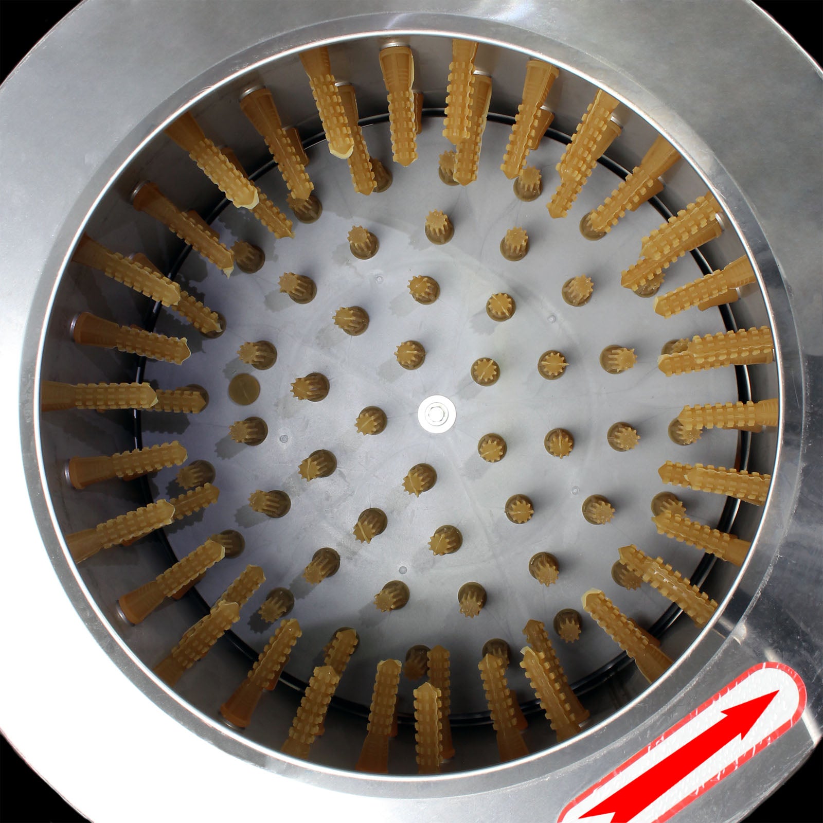 Fudajo Spiumatrice elettrica 1500 w, Spennapolli con tamburo in acciaio inox Ø 50cm 130 dita