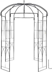Vendita di Voglie per Esterno - Pergola - Recinzione per Giardino - Nero - 240 Cm