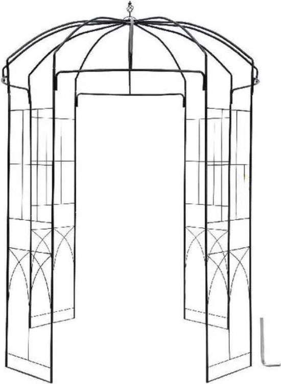 Vendita di Voglie per Esterno - Pergola - Recinzione per Giardino - Nero - 240 Cm