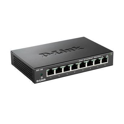 D-link des-108 nero