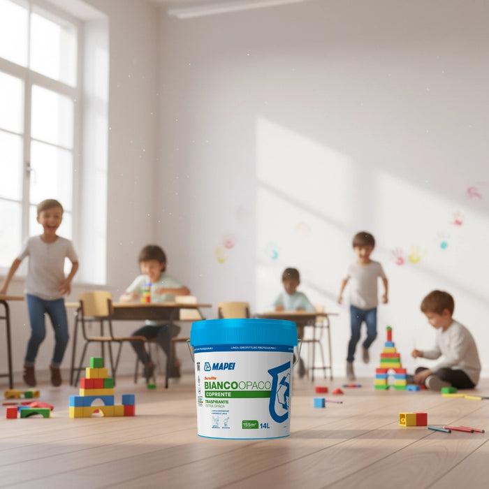 Dursilite idropittura traspirante bianco opaco per interni 14 l