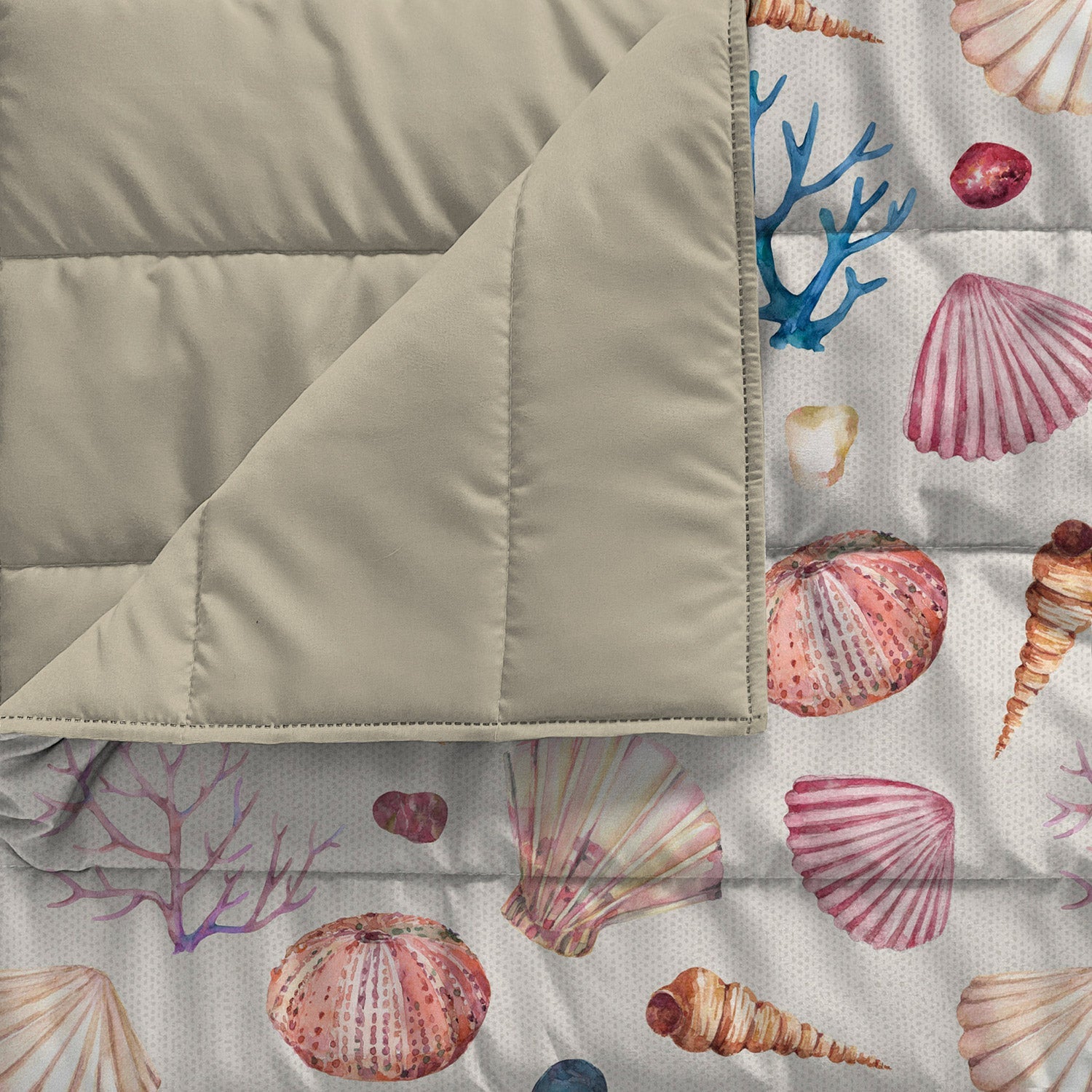 Trapuntino Singolo 100gr con Stampa in Microfibra Marea