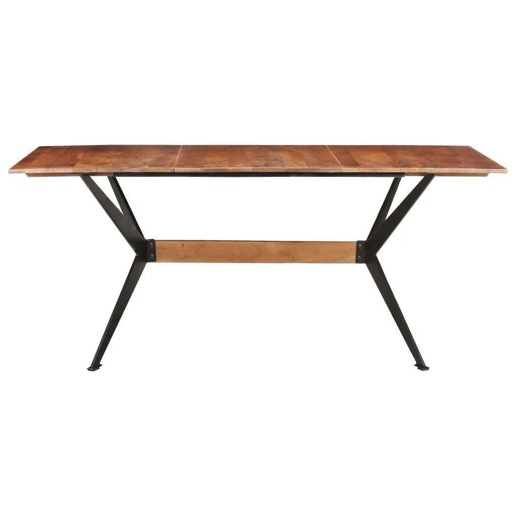 Tavolo da Pranzo 180x90x76 cm in Legno Massello di Mango  cod mxl 12263