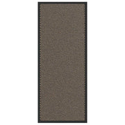 Zerbino antiscivolo per interni/esterni resistente 60 x 150 cm polipropilene marrone 02_0058128