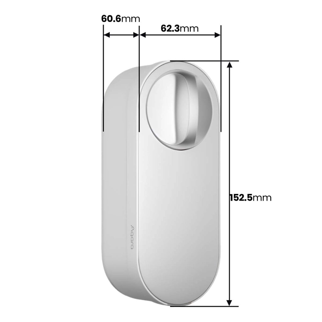 Serratura intelligente U200 Lite sblocco Bluetooth / NFC / controllo vocale Bianco Aqara
