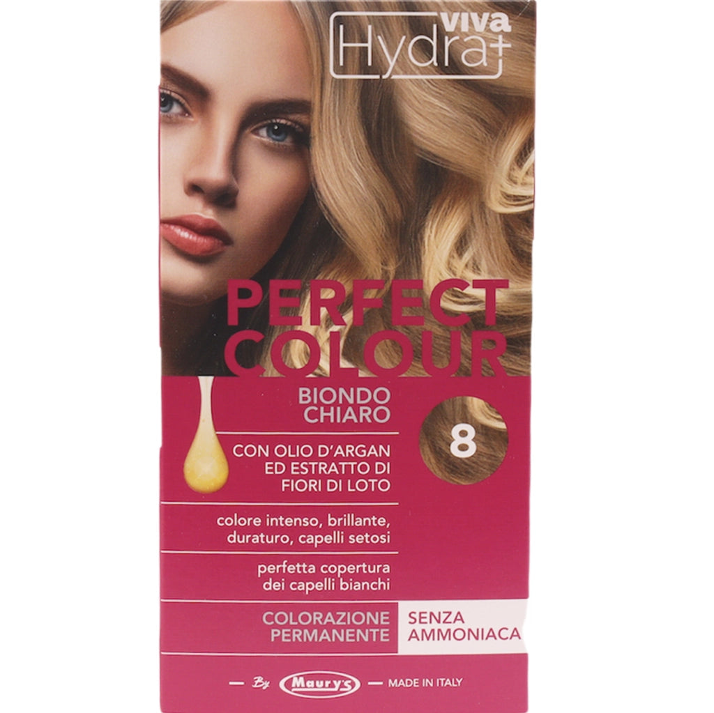 HYDRA VIVA+ PERFECT COLOR COLORAZIONE PERMANENTE  BIONDO CHIARO