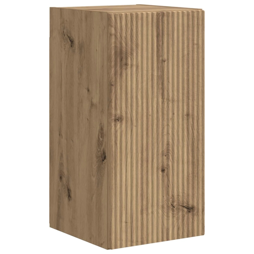 Set mobile TV 6 pcs Rovere artigianale Legno multistrato