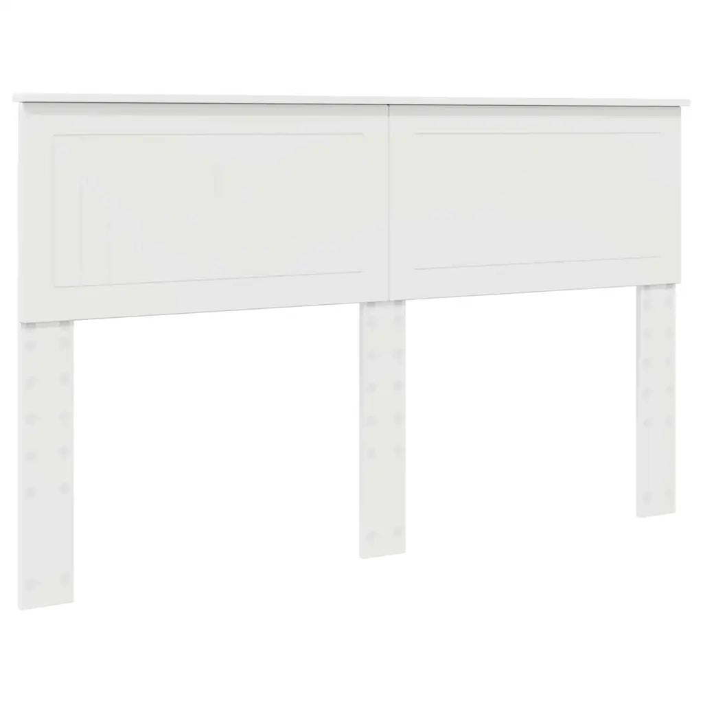 Testiera-Testata-Testiera Decorativa Bianco 150 cm Legno multistrato 615047
