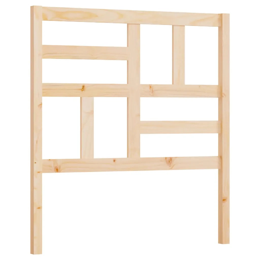 Testiera | Testata per Letto 106x4x104 cm in Legno Massello di Pino