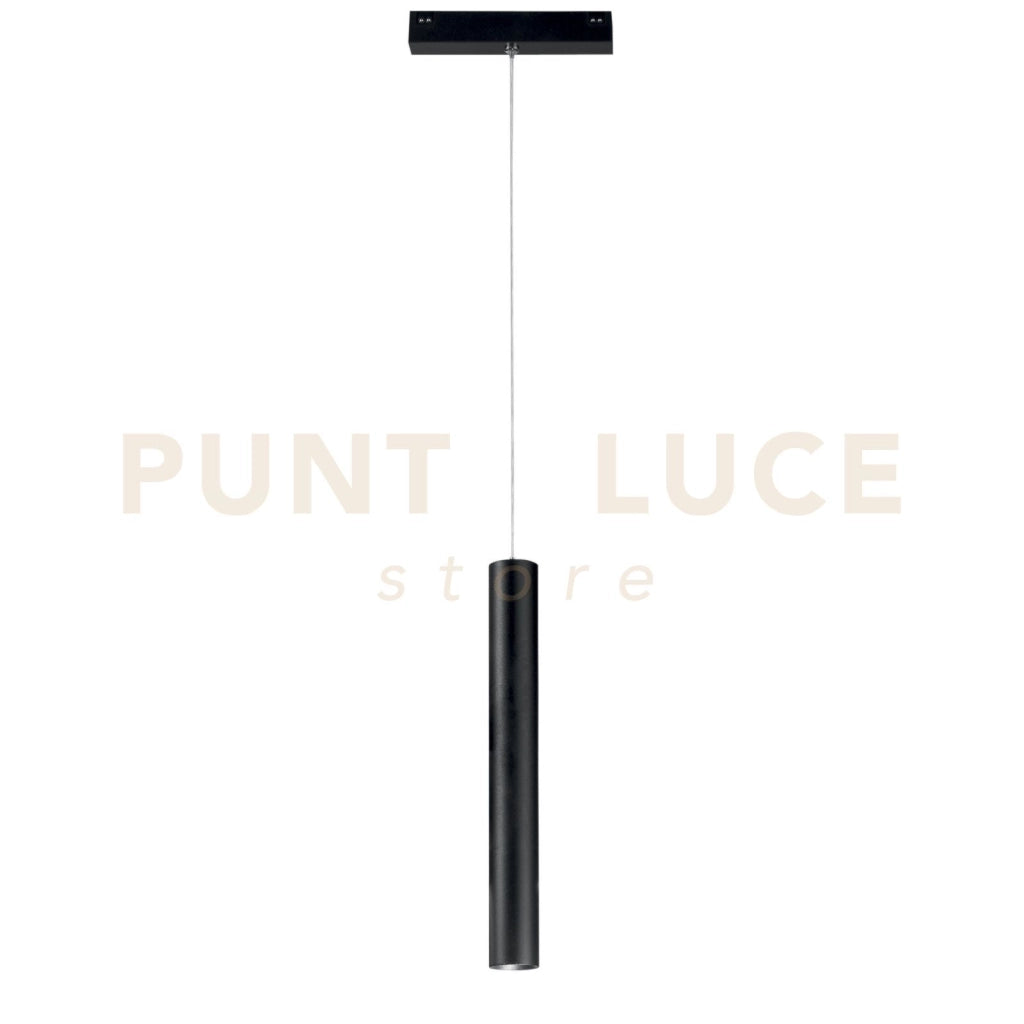 SOSPENSIONE DAVINCI TUBO NERO LED 48V 3W 300LM 3000K 30X16,1X3,5CM