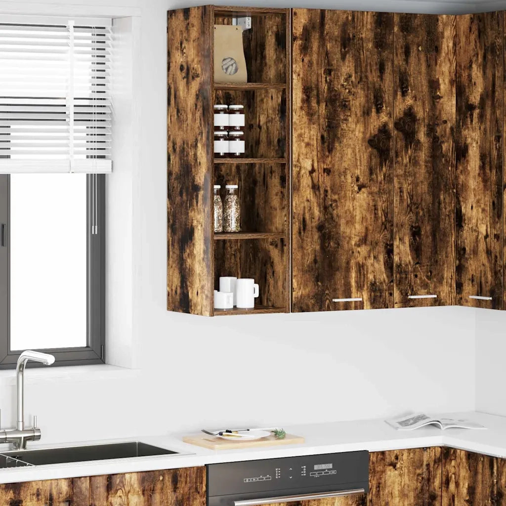 Armadio pensile | Mobile da Cucina Rovere fum¨¦ 30 x 29,5 x 100 cm
