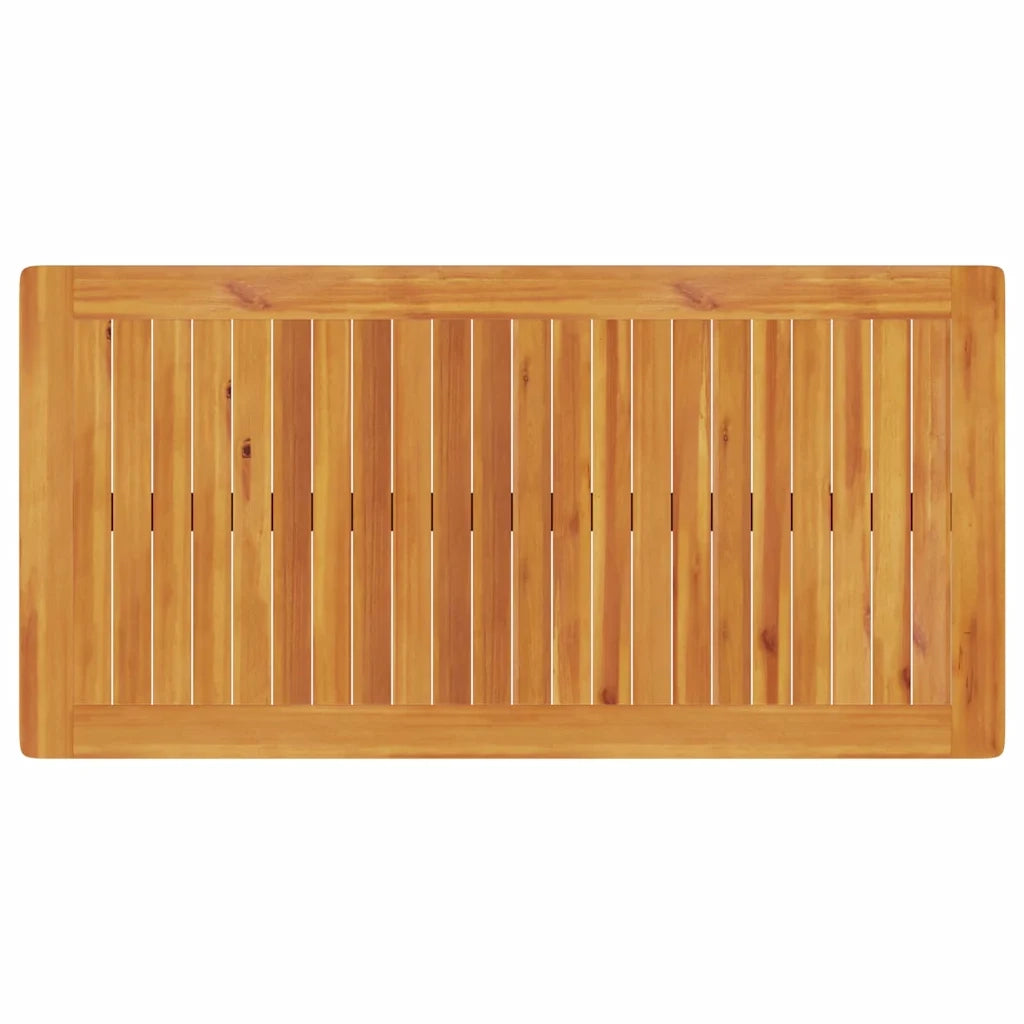 Set da Pranzo per Giardino 3 pz | Set Salotto da Giardino Marrone