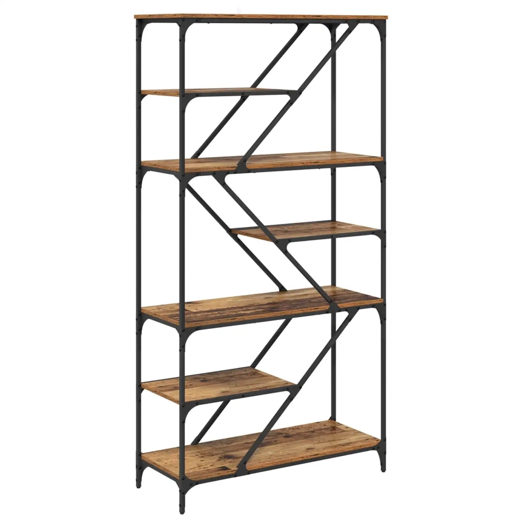 Libreria Legno vecchio 91 x 36 x 176 cm Legno multistrato 882778