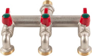 Doppia maniglie da parete per giardino - 3/4 pollici kogelkranen splitter resistente al gelo - 3 uscite per balcone