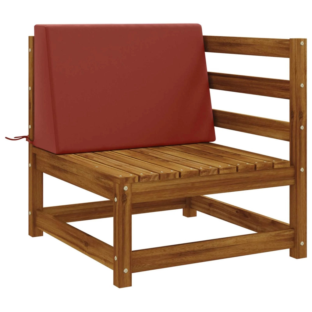 Cuscino schienale SOEST 100% Poliestere Rosso 60 x 20 x 40 cm 946768
