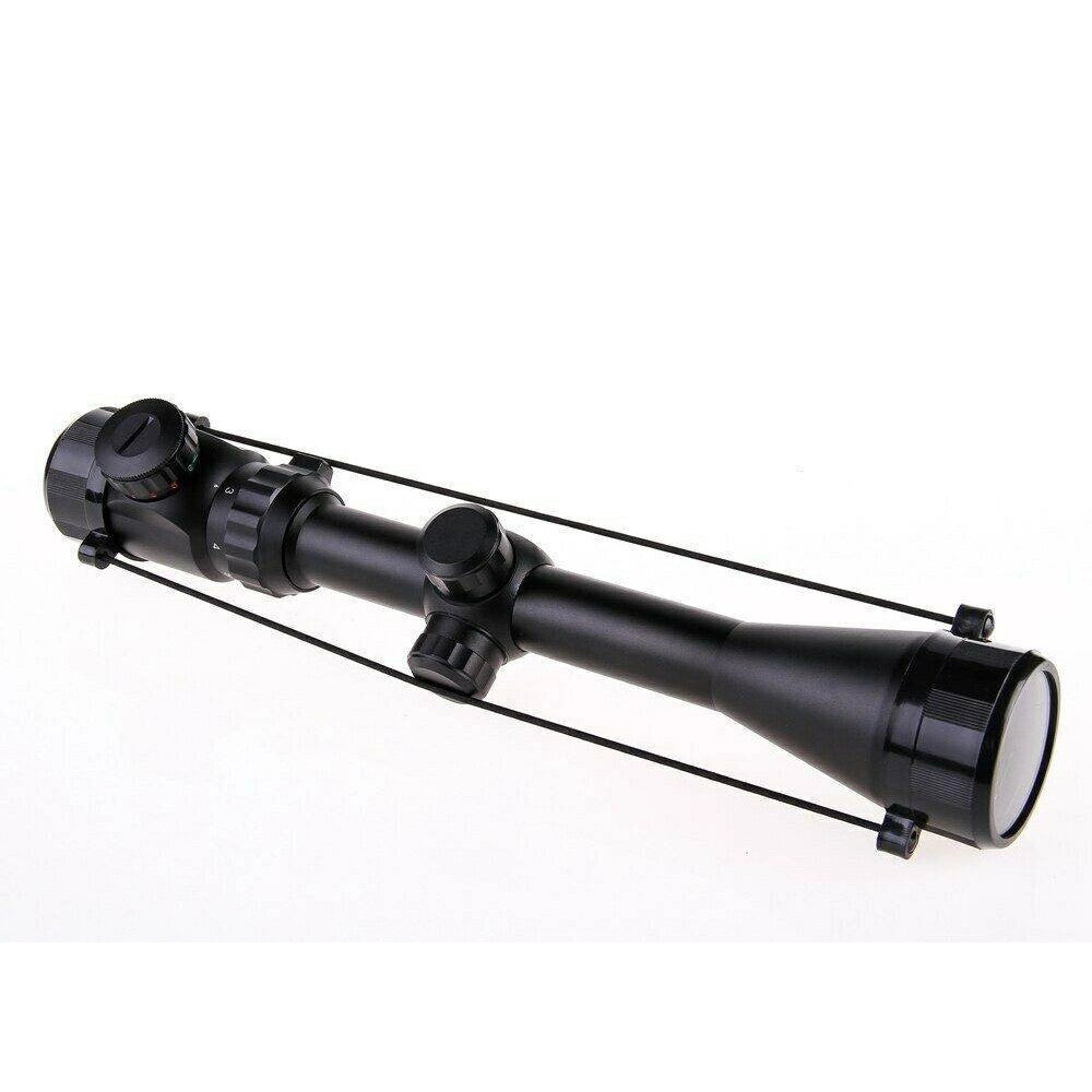 Trade Shop - Mirino Ottico Di Precisione Per Fucile Carabina Con Reticolo Illuminato 3-9x40eg -
