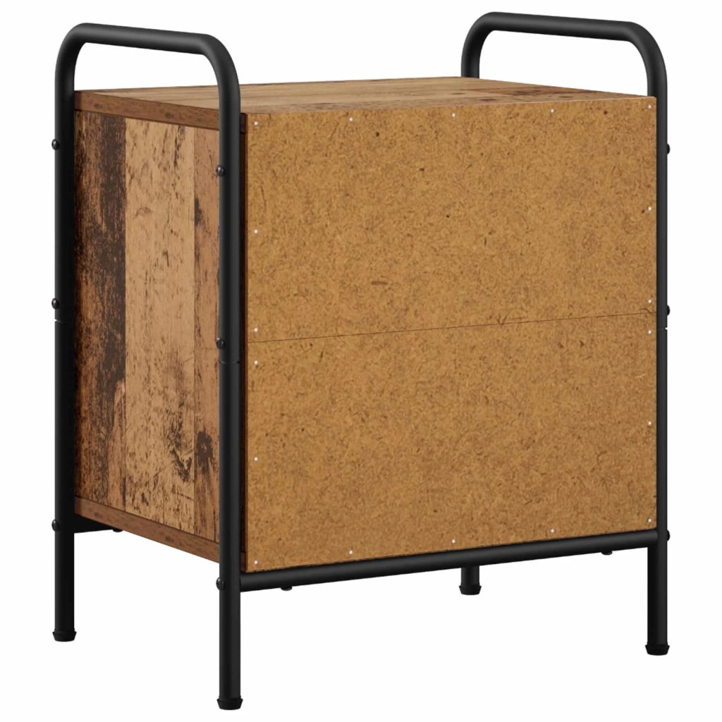 Armadio da Notte Legno antico 40 x 30 x 50 cm 8013526