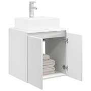 Mobile Lavabo | Armadio Lavabo da Parete Bianco 49,5 x 41 x 62,5 cm