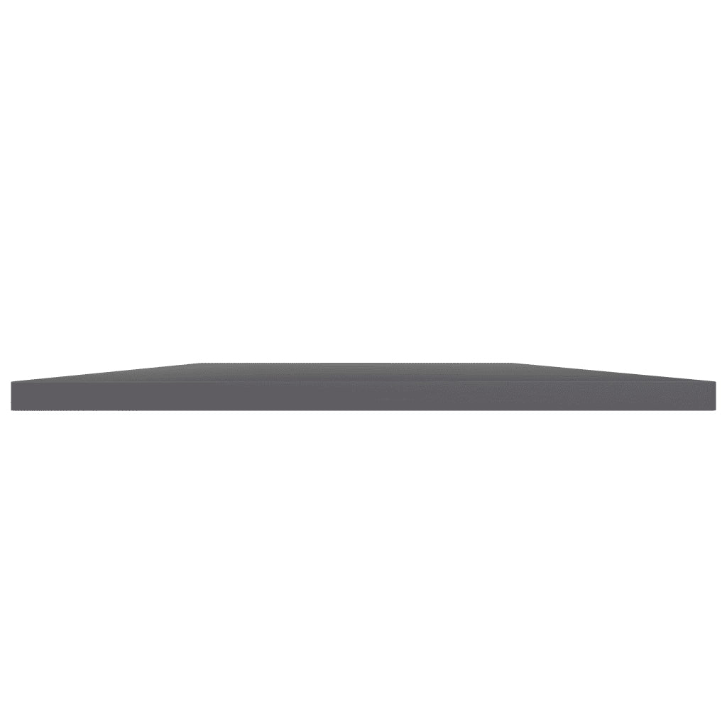 Ripiani per Libreria 4pz Grigio Lucido 100x40x1,5cm Multistrato 805417