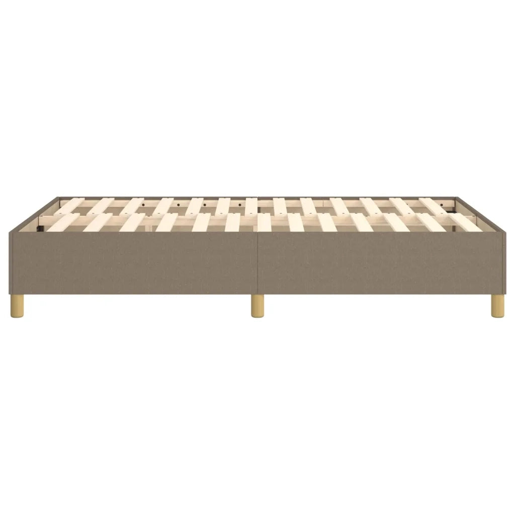 Struttura Letto a Rete a Molle Tortora 120x200 cm Tessuto 3120949
