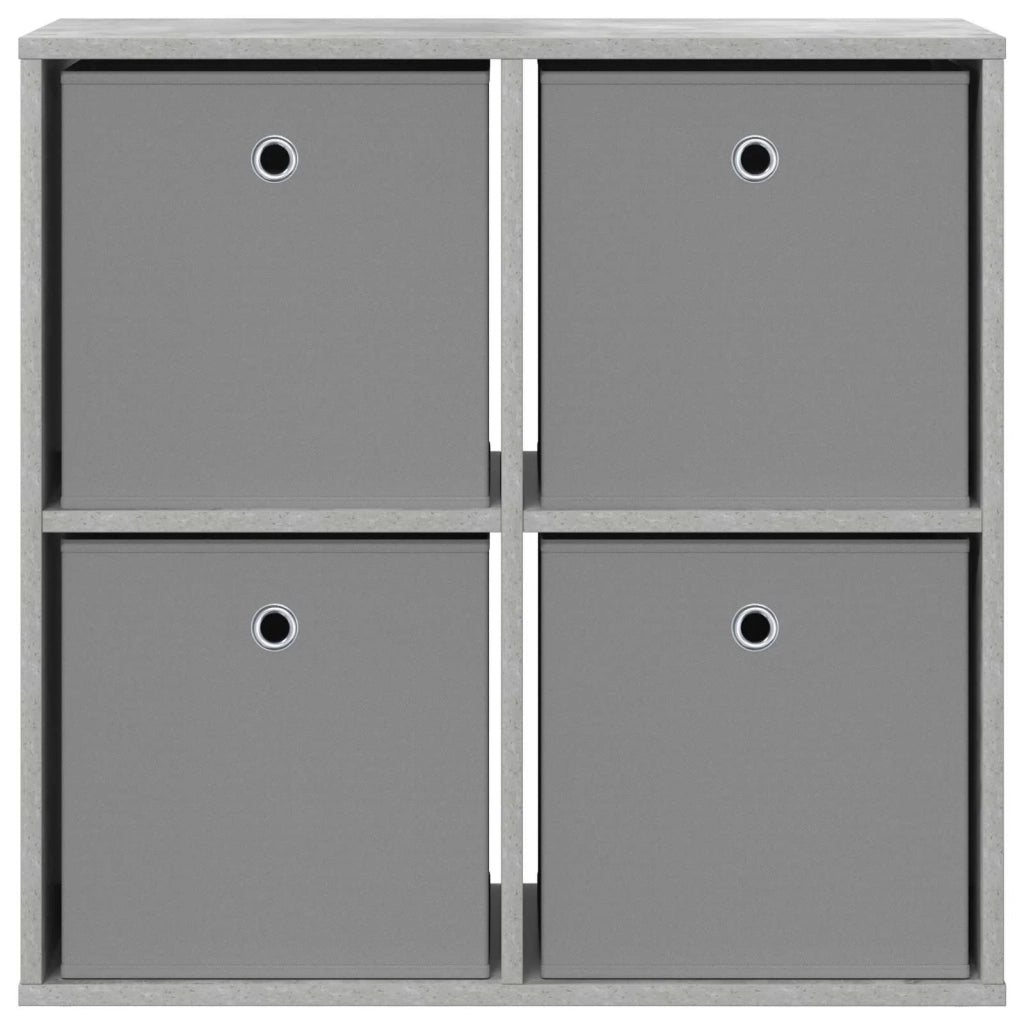Credenza | Madia | Buffet da pranzo | Armadio da pranzo con cassetto Grigio cemento 68,5 x 32 x 67 cm