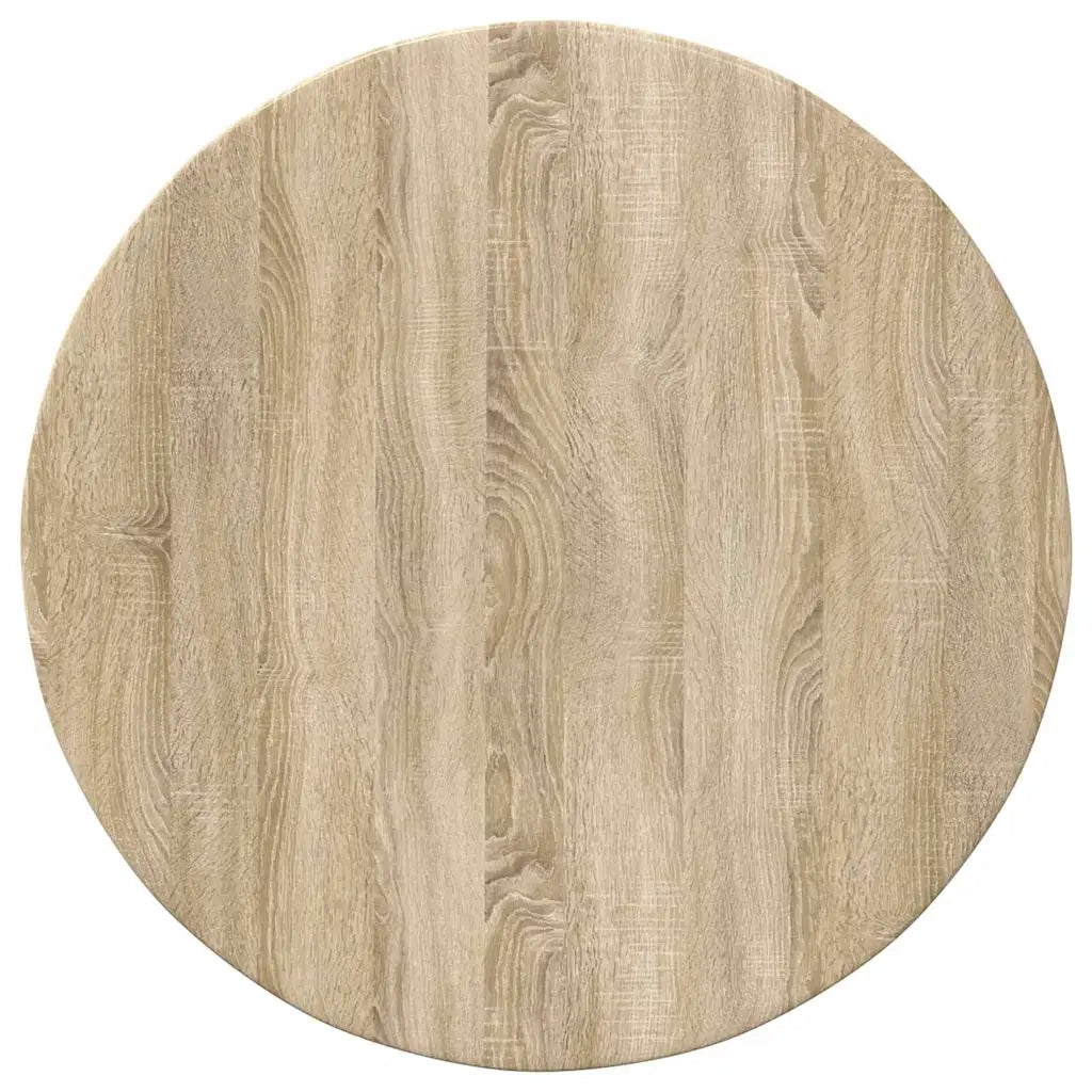 Piano del tavolo rovere sonoma Ø 60 x 1,5 cm Legno multistrato 880403