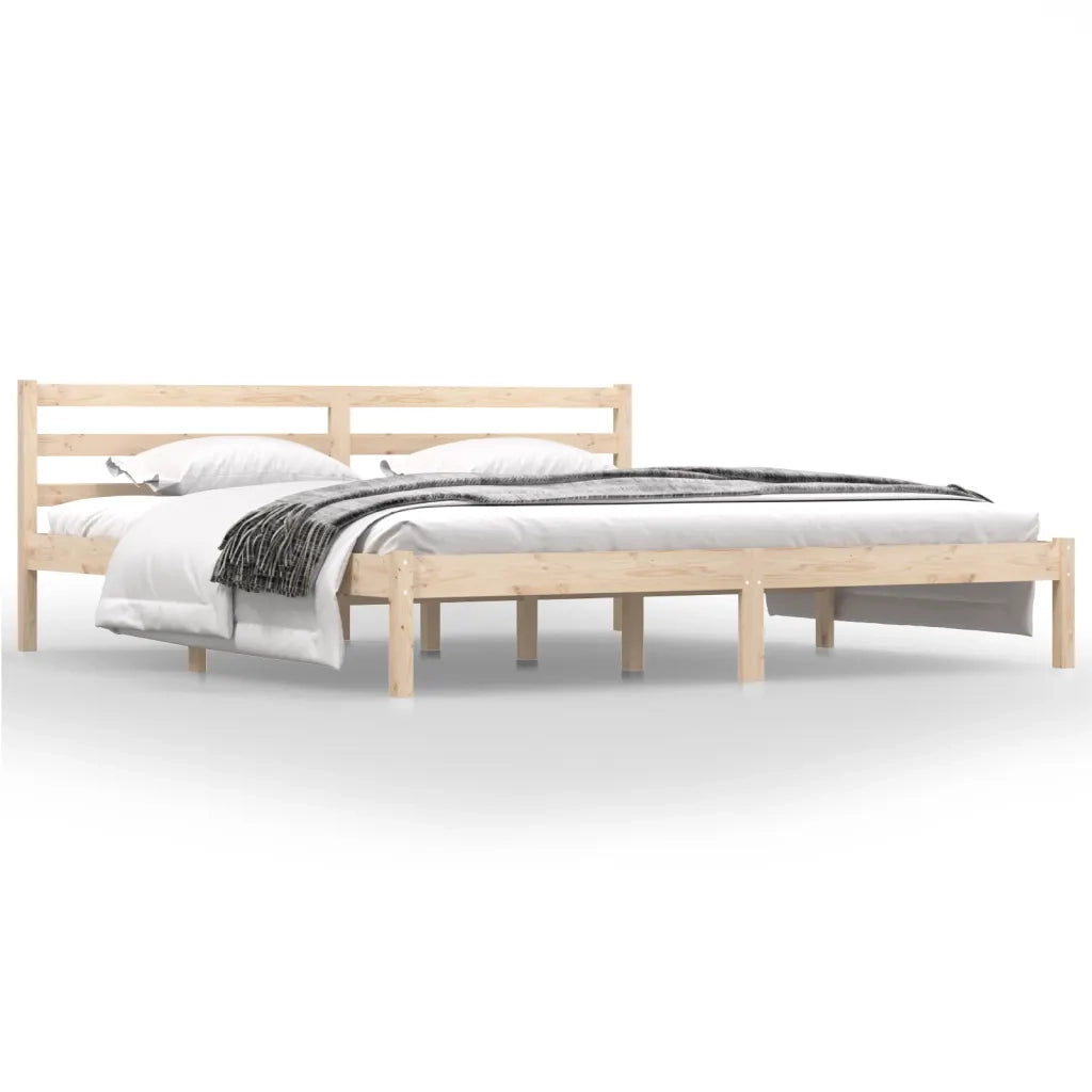 Giroletto-Struttura Letto in Legno Massello 180x200 cm Super King 103429