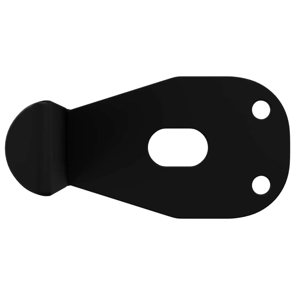 Piedini per mobili 12 pcs Nero 66 x 36 x 160 mm Ferro
