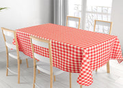 Tovaglia Cucina Copritavolo 100% Cotone Made Italy Disegno Rustica Quadretti RP - 140x240 - Rustica