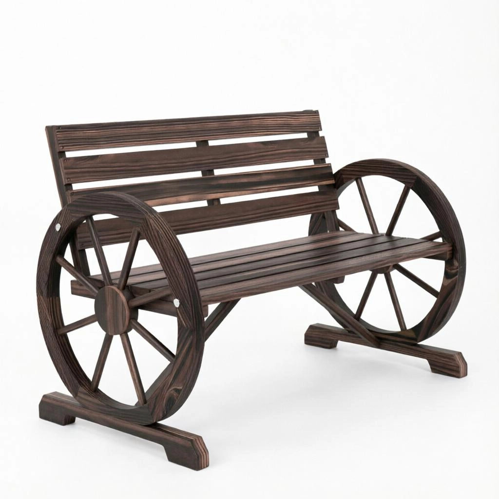 PANCA da giardino 3 posti 105,5 x 59 x 75 cm in legno multicolore