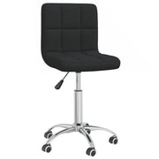 Sedia da Pranzo Girevole Nera in Tessuto cod mxl 11718
