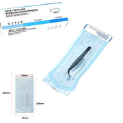 200 BUSTE STERILIZZAZIONE AUTO SALDANTI SIGILLANTI ESTETISTA DENTISTI 90X260MM