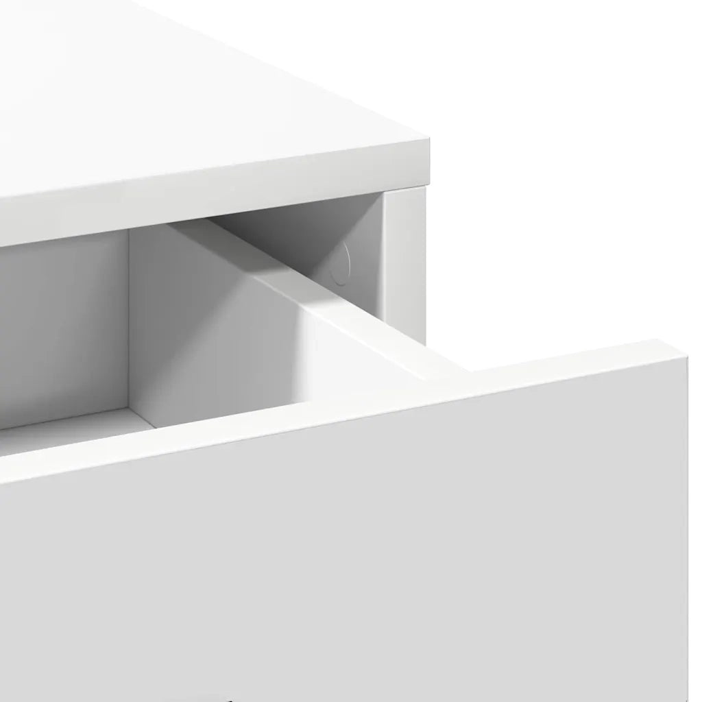 Tavolo da Trucco Bianco 79 x 41 x 140 cm Legno ingegnerizzato 865163