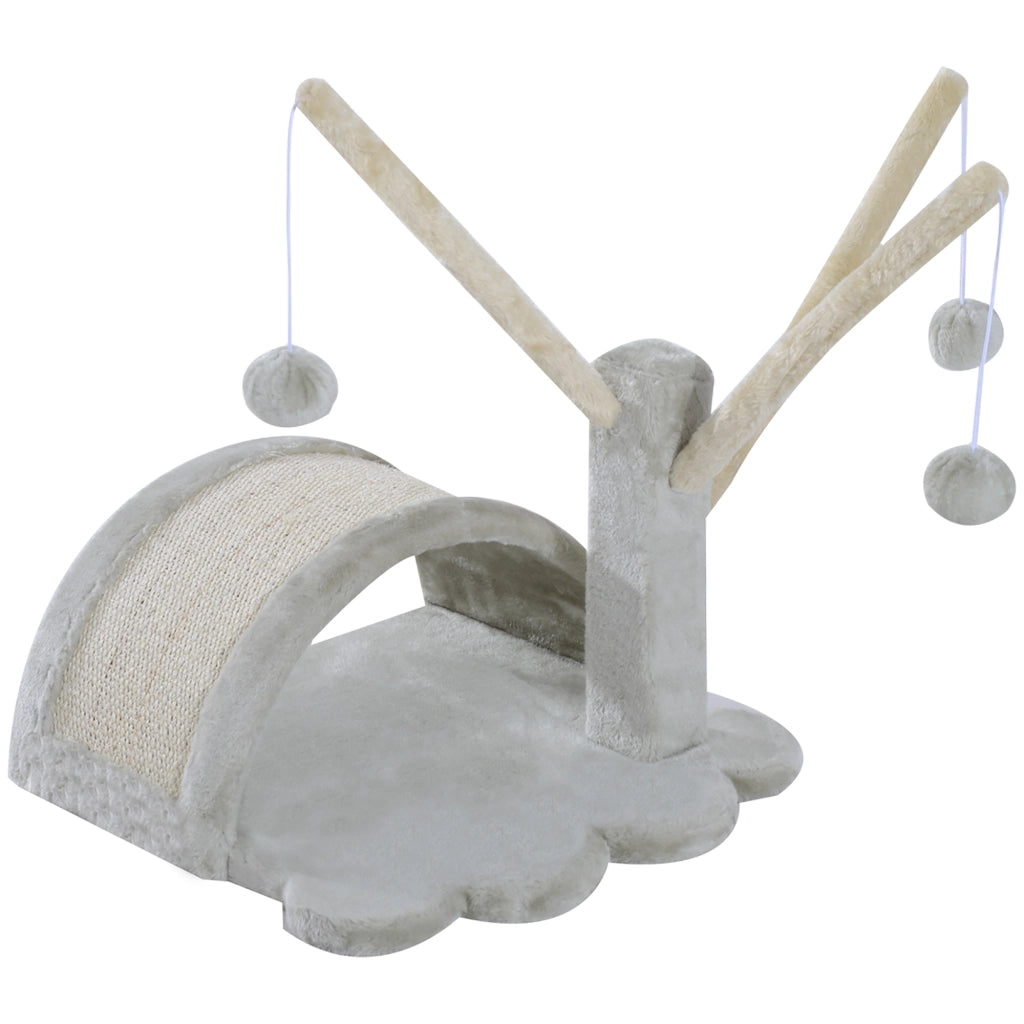 Tiragraffi per Gatti ¨C zephmum ¨C Grigio Chiaro 40 cm