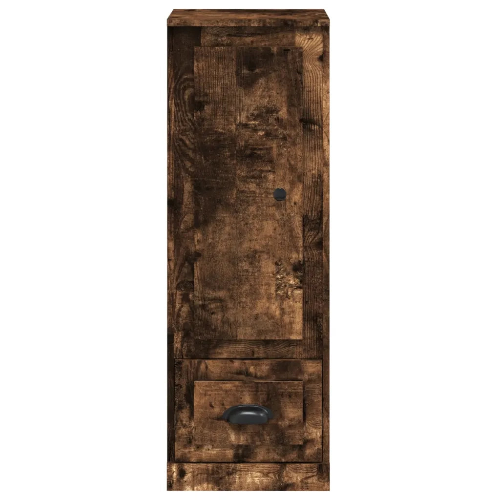 Credenza | Madia | Buffet da pranzo | Armadio da pranzo Rovere Fumo 36x35,5x103,5 cm in Legno Multistrato