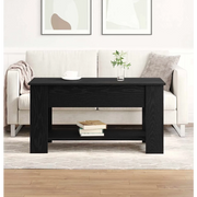 Tavolino da salotto Rovere Nero 101 x 49 x 52 cm 862764