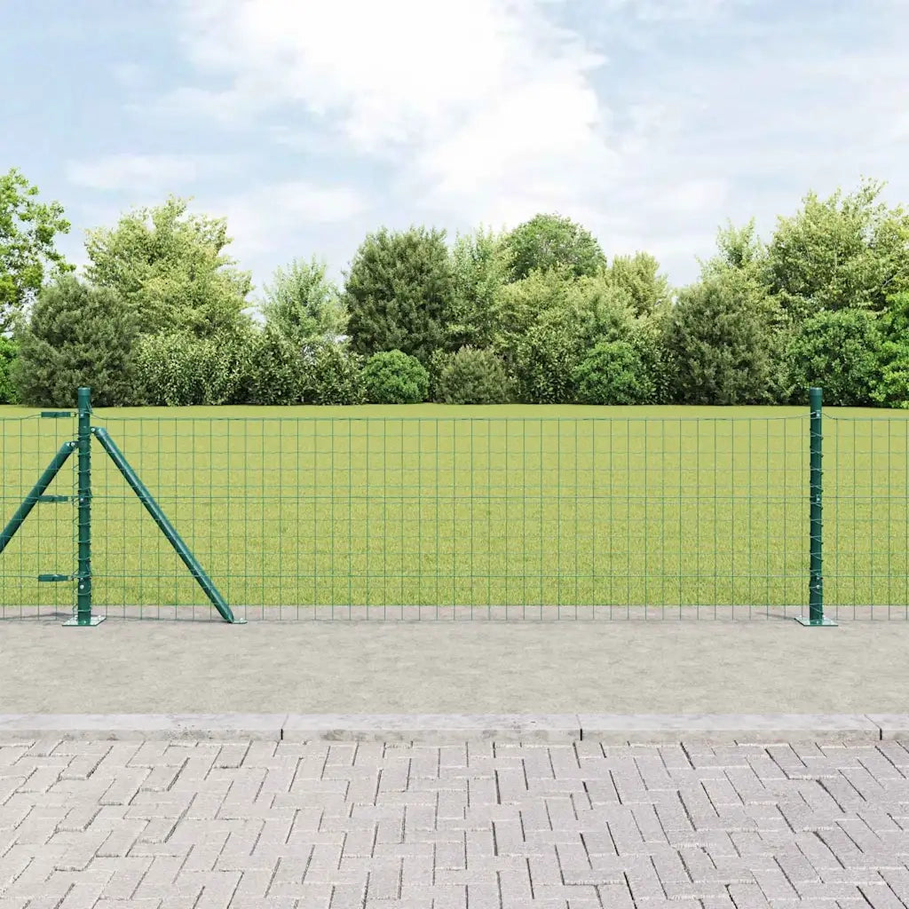 Palo della recinzione 26 pcs Grigio 3,2 x 3,2 x 70 cm