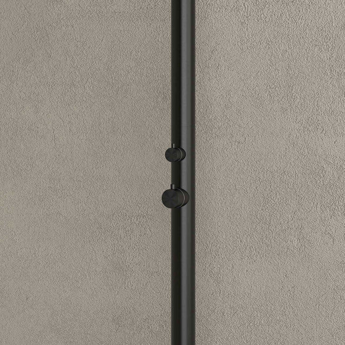 Doccia da Giardino in Acciaio Inox con Sistema C-box Sined Olbia Nero