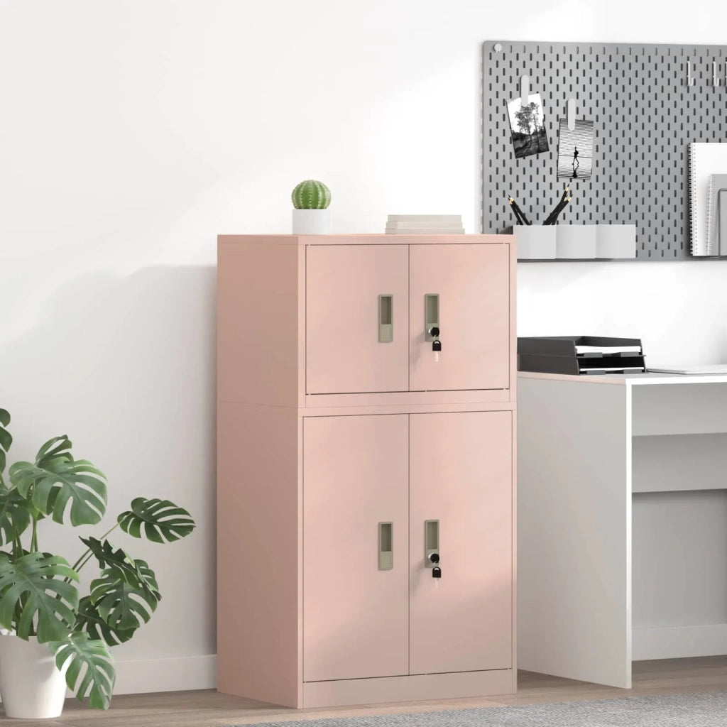 Armadio Rosa 60 x 40 x 40 cm Acciaio CFW2733474