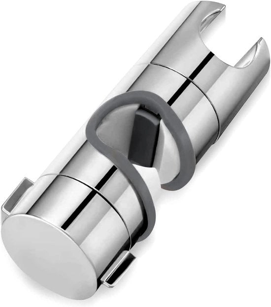 Supporto per doccetta universale - regolabile - 1 pezzo - verniciato a cromatura - 22-26 mm